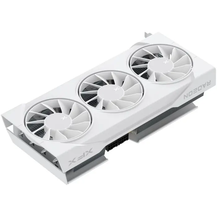XFX Radeon RX 9070 Swift OC, graphics card white, RDNA4, GDDR6, 3x DisplayPort, 1x HDMI 2.1