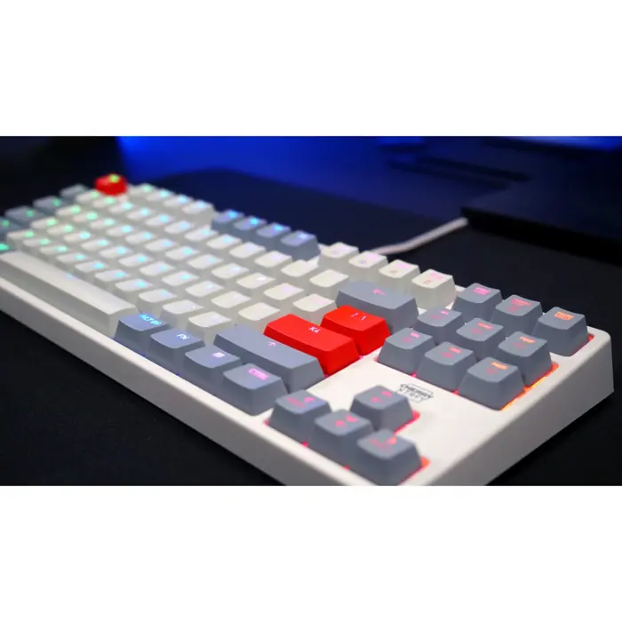 XTRFY K4V2 (gray, DE layout, Cherry MX2A Red)