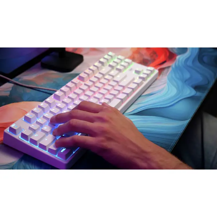 XTRFY K4V2 (white, DE layout, Cherry MX2A Red)