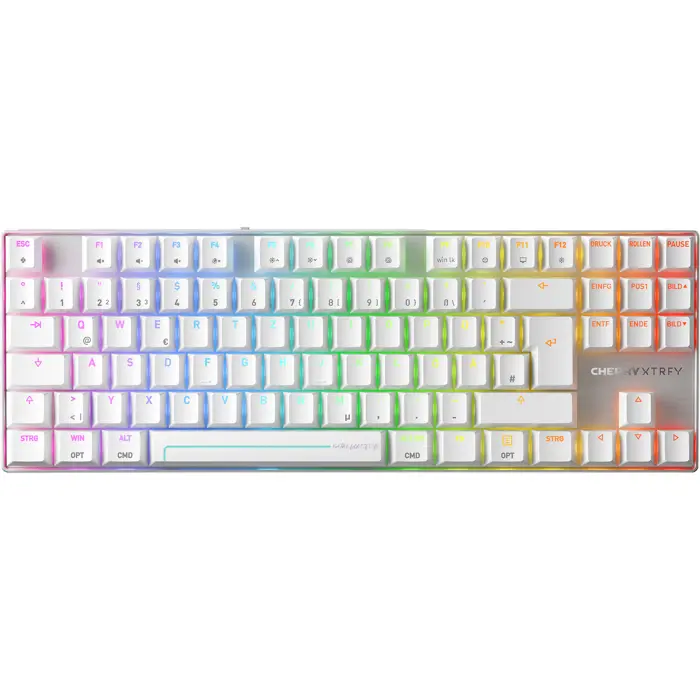 XTRFY MX 8.2 Pro TMR Wireless (white, DE layout, Cherry MK Crystal)