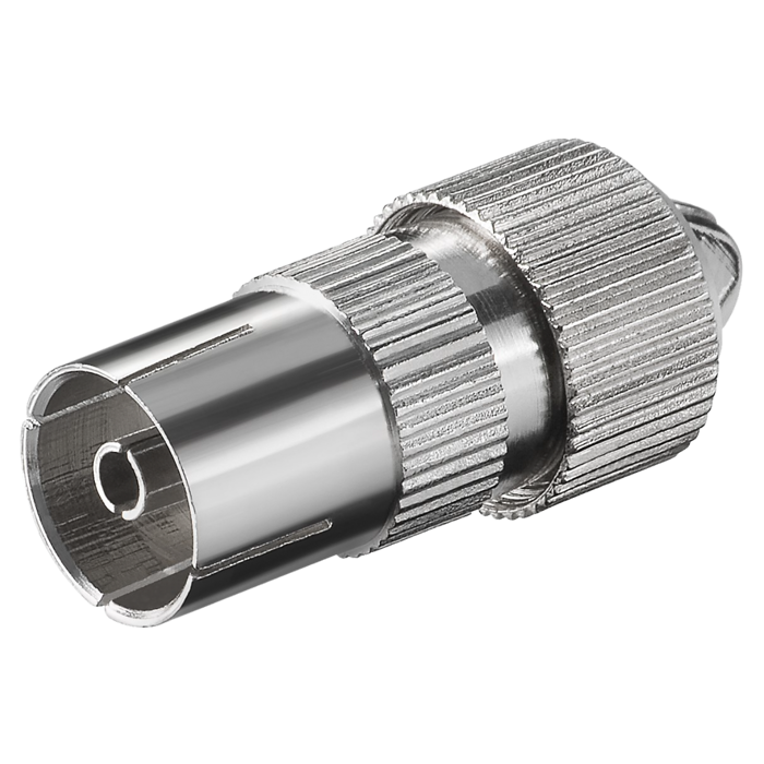 ZED electronic RF utičnica metalna, pak. 25 kom. - RFZA/25