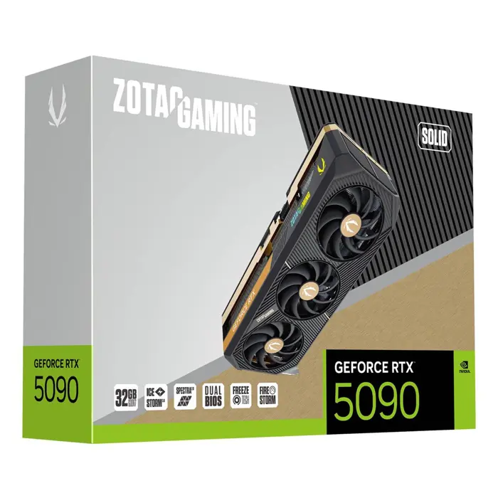Zotac GAMING GeForce RTX 5090 SOLID NVIDIA 32 GB GDDR7