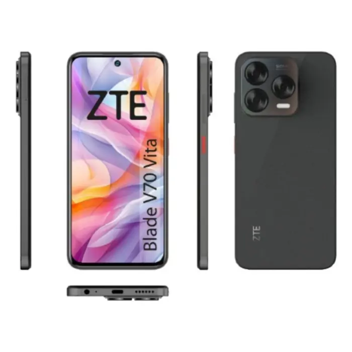 ZTE Blade V70 Vita 17 cm (6.7") Dual SIM Android 14 4G USB Type-C 8 GB 256 GB 5000 mAh Grey